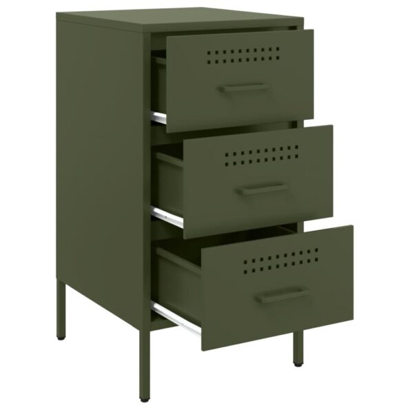 VXL8721102390494_g_en_hd_7.jpg vidaXL Nočné stolíky 2 ks olivové 36x39x68 cm oceľ valcov. za studena – Obrázok 9