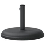 vidaXL Podstavec pod slnečník pre Ø32/35/38 mm tyče 15 kg kruh – Obrázok 6