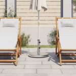 vidaXL Podstavec pod slnečník pre Ø32/38/48 mm tyče 25 kg kruh – Obrázok 3