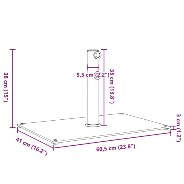 VXL8721102632662_g_en_hd_7.jpg vidaXL Stojan na slnečník pre Ø32/38/48 mm tyče 15 kg obdĺžnikový – Obrázok 9