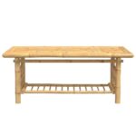 vidaXL Konferenčný stolík 110x55x45 cm bambus – Obrázok 3