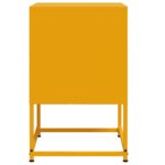 vidaXL Nočné stolíky 2 ks horčicovo-žlté 36x39x60,5 cm oceľ – Obrázok 7