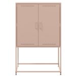 vidaXL TV skrinka biela 100,5x39x60,5 cm oceľ – Obrázok 6