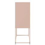 vidaXL TV skrinka biela 100,5x39x60,5 cm oceľ – Obrázok 7