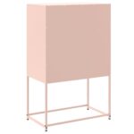 vidaXL TV skrinka biela 100,5x39x60,5 cm oceľ – Obrázok 8