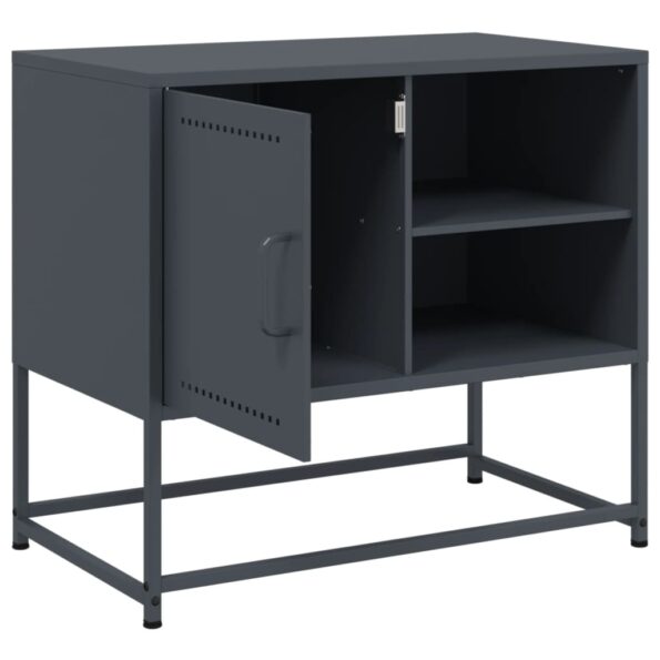 vidaXL TV skrinka ružová 100,5x39x60,5 cm oceľ – Obrázok 10