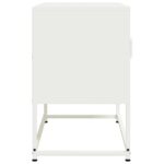vidaXL TV skrinka olivovozelená 100,5x39x60,5 cm oceľ – Obrázok 7