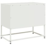 vidaXL TV skrinka olivovozelená 100,5x39x60,5 cm oceľ – Obrázok 8