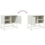 vidaXL TV skrinka olivovozelená 100,5x39x60,5 cm oceľ – Obrázok 9