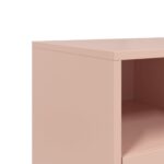 vidaXL TV skrinka ružová 68x39x60,5 cm oceľ – Obrázok 10