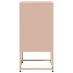 vidaXL Nočné stolíky 2 ks ružové 36x39x78 cm oceľ – Obrázok 7