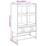 vidaXL Vysoká skrinka horčicovožltá 68,5x39x111,5 cm oceľ – Obrázok 12