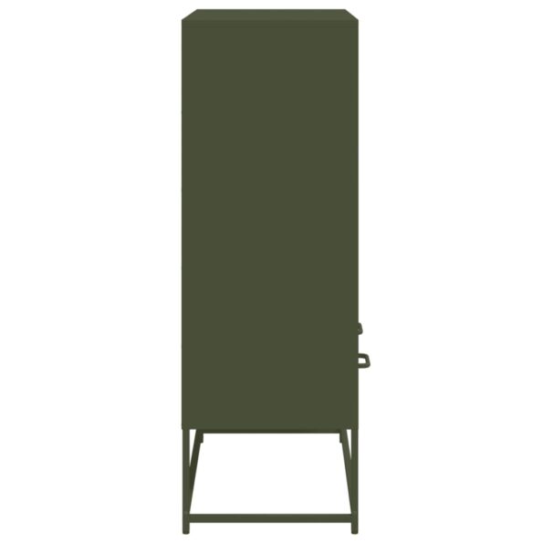 VXL8721102634895_g_en_hd_3.jpg vidaXL Vysoká skrinka olivovozelená 68,5x39x111,5 cm oceľ – Obrázok 5