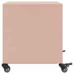 vidaXL Nočné stolíky 2 ks ružové 36x39x43,5 cm oceľ – Obrázok 7