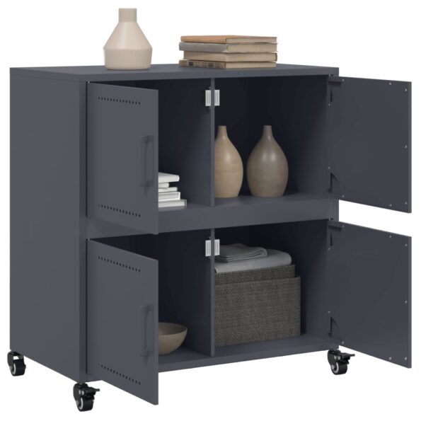 VXL8721102635359_g_en_hd_3.jpg vidaXL Komoda antracitová 68,5x39x72 cm oceľ valcovaná za studena – Obrázok 5
