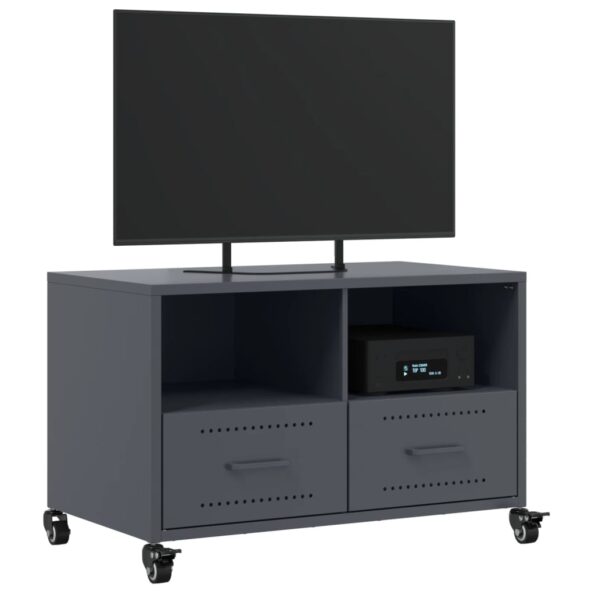 VXL8721102635830_g_en_hd_2.jpg vidaXL TV skrinka antracitová 68x39x43,5 cm oceľ valcovaná za studena – Obrázok 4