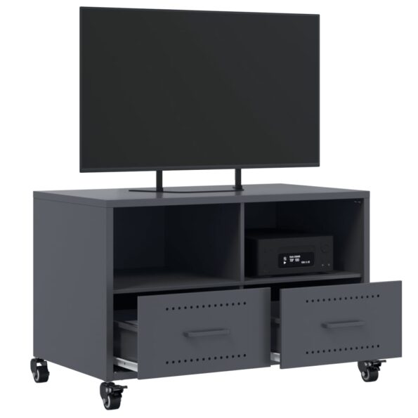 VXL8721102635830_g_en_hd_3.jpg vidaXL TV skrinka antracitová 68x39x43,5 cm oceľ valcovaná za studena – Obrázok 5