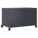 vidaXL TV skrinka antracitová 68x39x43,5 cm oceľ valcovaná za studena – Obrázok 8