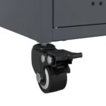 vidaXL TV skrinka antracitová 68x39x43,5 cm oceľ valcovaná za studena – Obrázok 11