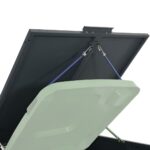 vidaXL Úložisko na 1 kôš na kolieskach antracitové 69x79x117 cm oceľ – Obrázok 8