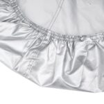 vidaXL Plachta na auto na ochranu pred krupobitím L sivá a strieborná – Obrázok 8