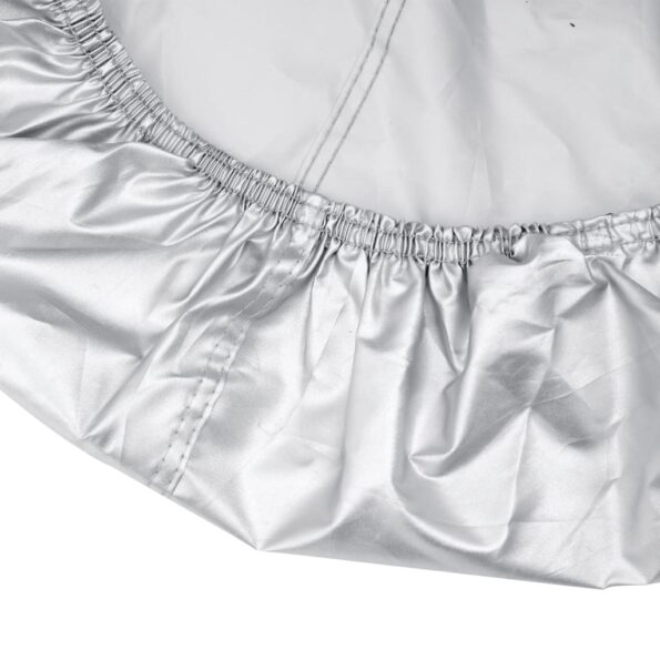 vidaXL Plachta na auto na ochranu pred krupobitím L sivá a strieborná – Obrázok 8