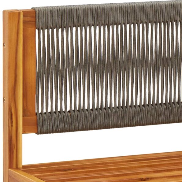 vidaXL 3-dielna záhradná sedacia súprava s vankúšmi akáciový masív – Obrázok 7