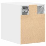 vidaXL Nástenná skrinka biela 30x42,5x40 cm kompozitné drevo – Obrázok 7