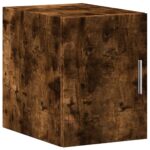 vidaXL Nástenná skrinka dymový dub 30x42,5x40 cm kompozitné drevo – Obrázok 2