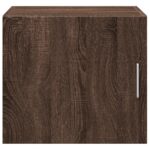 vidaXL Nástenná skrinka hnedý dub 45x42,5x40 cm kompozitné drevo – Obrázok 4