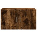vidaXL Nástenná skrinka dymový dub 70x42,5x40 cm kompozitné drevo – Obrázok 4