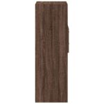 vidaXL Vysoká skrinka hnedý dub 40x42,5x124 cm kompozitné drevo – Obrázok 5