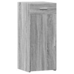 vidaXL Komoda sivá sonoma 40x42,5x93 cm kompozitné drevo – Obrázok 2