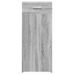 vidaXL Komoda sivá sonoma 40x42,5x93 cm kompozitné drevo – Obrázok 4
