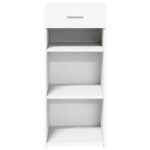 vidaXL Komoda biela 40x42,5x93 cm kompozitné drevo – Obrázok 4