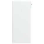 vidaXL Komoda biela 40x42,5x93 cm kompozitné drevo – Obrázok 5