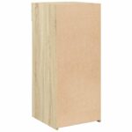 vidaXL Komoda dub sonoma 40x42,5x93 cm kompozitné drevo – Obrázok 6