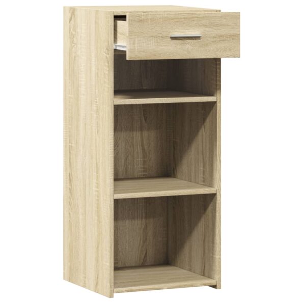 vidaXL Komoda dub sonoma 40x42,5x93 cm kompozitné drevo – Obrázok 7