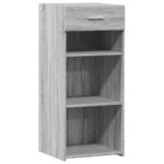 vidaXL Komoda sivá sonoma 40x42,5x93 cm kompozitné drevo – Obrázok 2