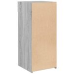 vidaXL Komoda sivá sonoma 40x42,5x93 cm kompozitné drevo – Obrázok 6