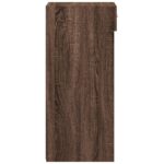 vidaXL Komoda hnedý dub 40x42,5x93 cm kompozitné drevo – Obrázok 5