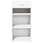 vidaXL Komoda biela 45x42,5x93 cm kompozitné drevo – Obrázok 4