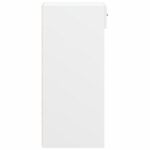 vidaXL Komoda biela 45x42,5x93 cm kompozitné drevo – Obrázok 5