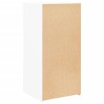 vidaXL Komoda biela 45x42,5x93 cm kompozitné drevo – Obrázok 6