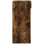 vidaXL Komoda dymový dub 45x42,5x93 cm kompozitné drevo – Obrázok 5