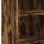 vidaXL Komoda dymový dub 40x41x93 cm kompozitné drevo – Obrázok 7