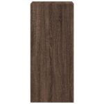 vidaXL Komoda hnedý dub 40x41x93 cm kompozitné drevo – Obrázok 5