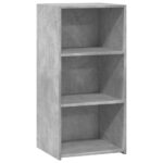vidaXL Komoda betónovo sivá 45x41x93 cm kompozitné drevo – Obrázok 2