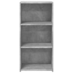 vidaXL Komoda betónovo sivá 45x41x93 cm kompozitné drevo – Obrázok 4