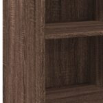 vidaXL Komoda hnedý dub 45x41x93 cm kompozitné drevo – Obrázok 7